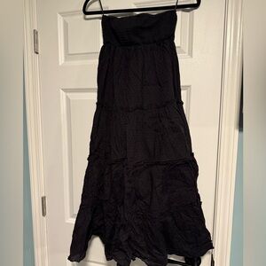 Primark Strapless Black Dress
